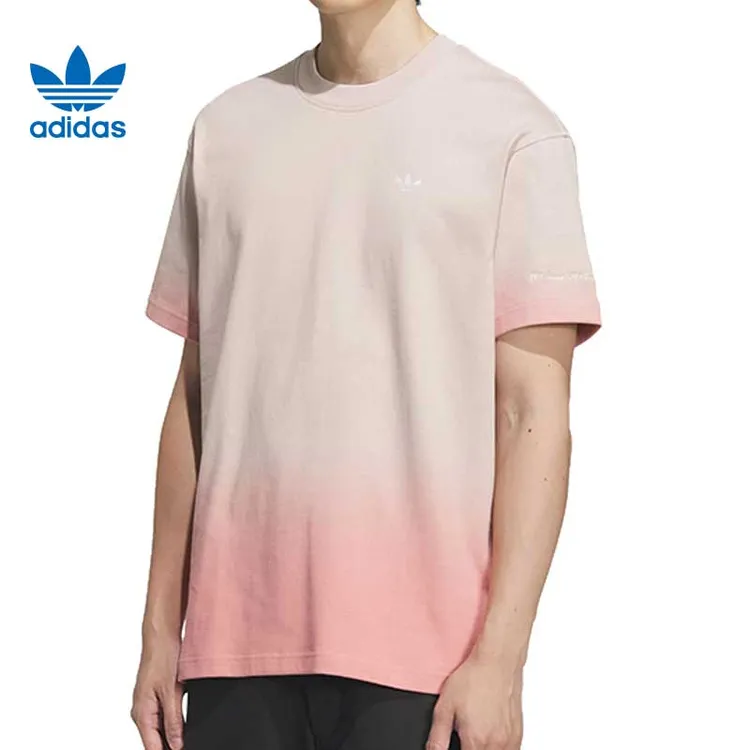 adidas阿迪达斯男子VDAY UNISEX TEE针织无领短欧若风T恤KB1922