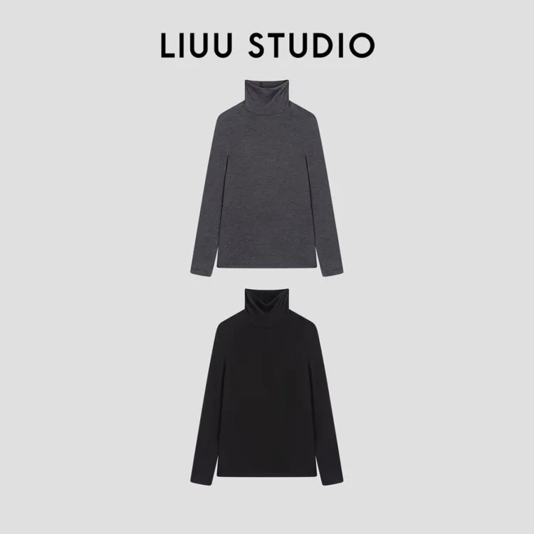 【LIUU】轻奢内搭 | 轻量温暖 贴身云朵感 高领上衣