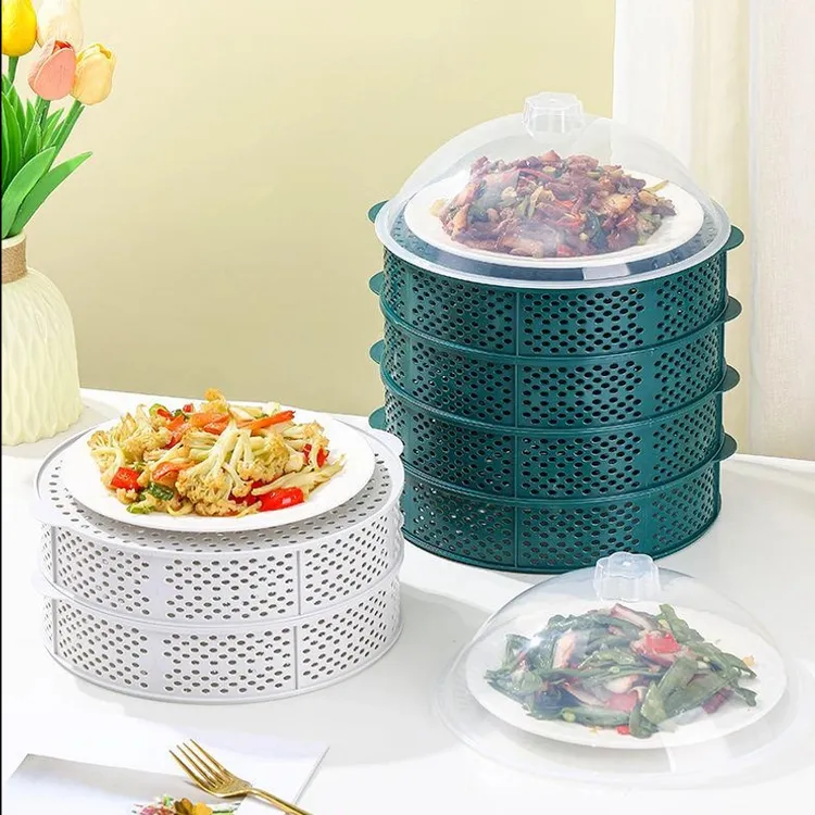 家用镂空菜罩透气防尘防蝇防蚊剩菜收纳罩桌盖罩盖特大号厨房用