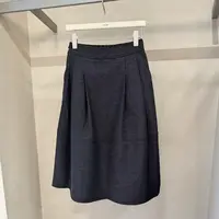 【蛋娘专属】韩版百搭宽松高腰显瘦毛呢半身裙女