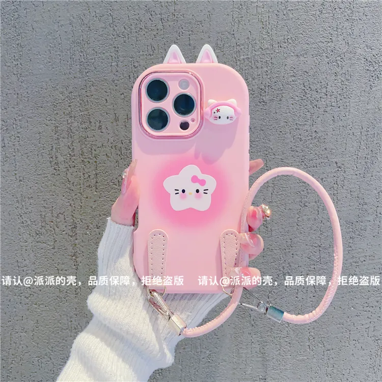 金属小胖妹适用苹果17/iPhone/华为荣耀/VIVO/OPPO/小米手机壳潮