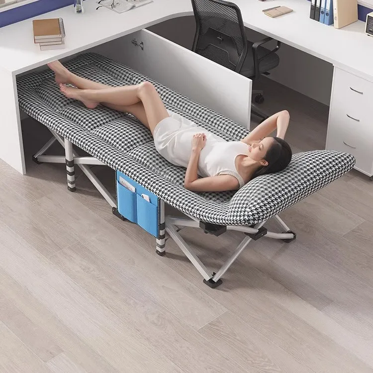 折叠单人床家用简易床折叠午休床办公室出租屋出租房免安装陪护床