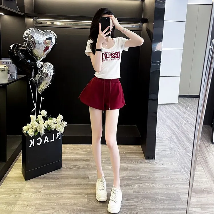 【新中式服装甄选】高级感品牌休闲运动套装女夏洋气显瘦宽松上衣