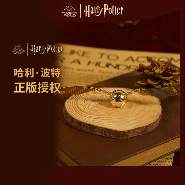 哈利波特正版周边金色飞贼冰箱贴创意装饰磁性贴立体复古留言磁贴