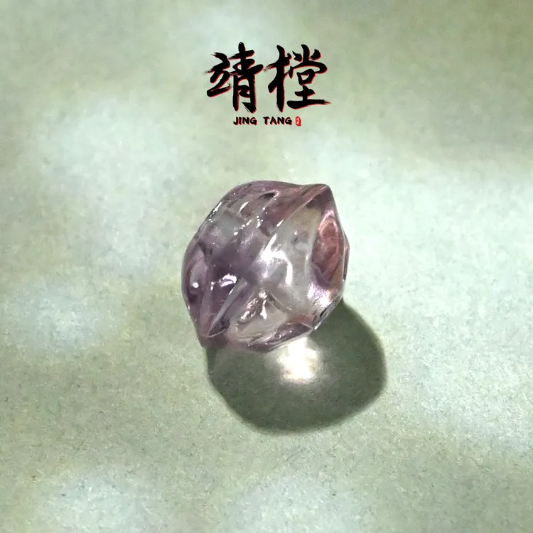 8MM紫水晶横打百香籽散珠文玩配珠手串手链配饰配珠腰珠顶珠单珠