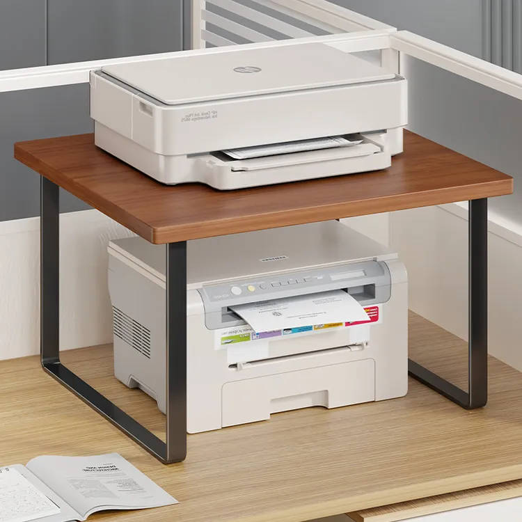 双层打印机置物架打印复印扫描一体机无线家用办公收纳架储物架