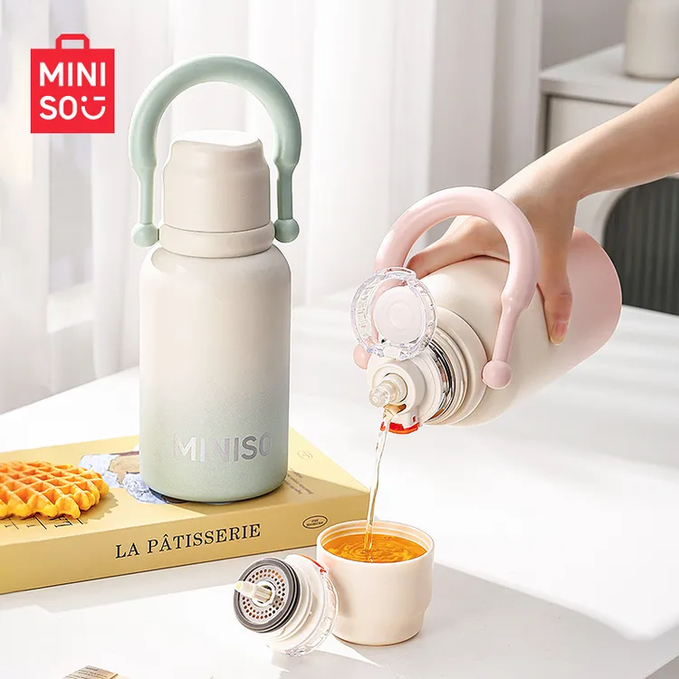 名创优品保温杯大号大容量女生婴儿冲奶粉水壶外出携带水杯子新款