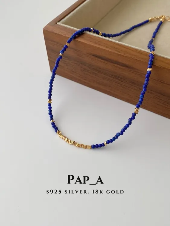 坠链均925银 PAPA·新中式串珠项链｜国潮风｜38+5cm