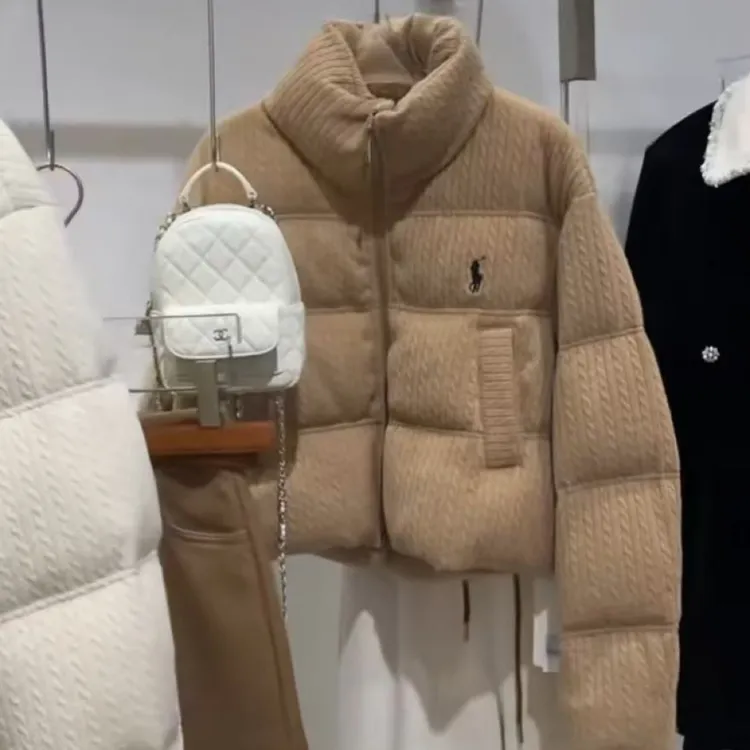 Aili刺绣标立领外套