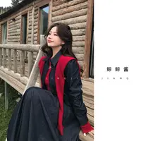 ZOZ鲸鲸酱 【蓝调时刻】秋季新款时尚显瘦百搭小众复古长袖衬衫