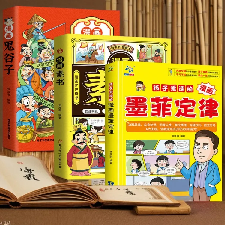 孩子爱读的墨菲定律 儿童漫画书心理学书籍法律启蒙书