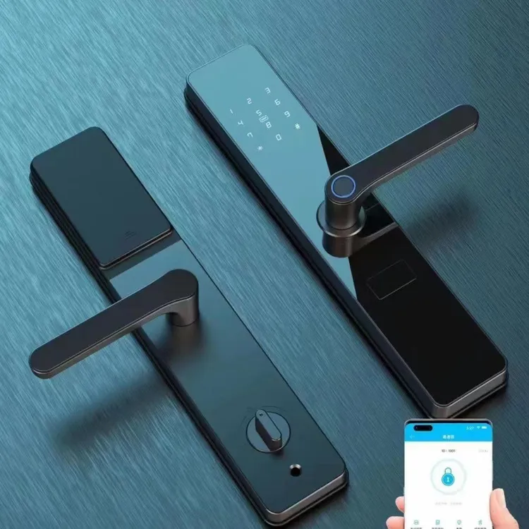 家用指纹锁开锁智能锁门锁防盗门密码锁木门通用型防盗门锁