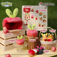 宝可梦Pokémon毛绒挂件帽子头套果然一派系列啃果虫咚咚鼠拳海参