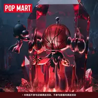 泡泡玛特MEGA α SKULLPANDA 400% 红水晶大号手办