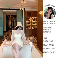 天鹅er 【小香伊人】显瘦白色轻奢时尚连衣裙E25Q3329
