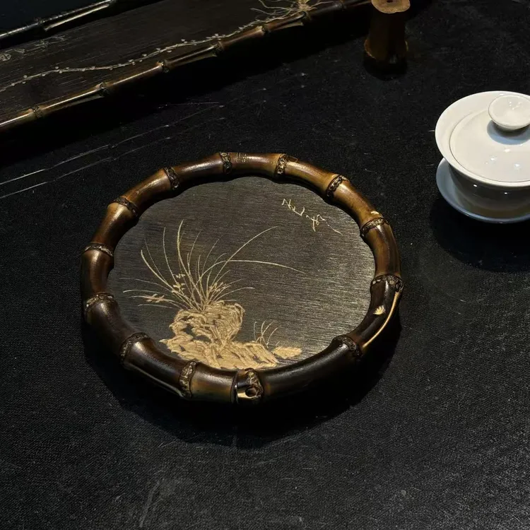 空谷幽兰【竹野里纯手作手刻】新画片