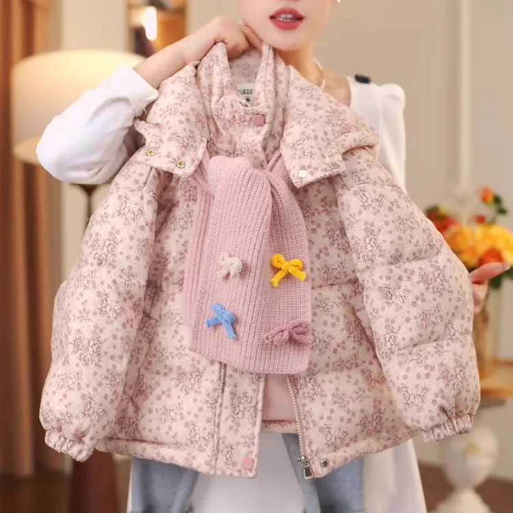 女童棉服冬装2025新款儿童超好看保暖棉服外套女大童冬季棉袄上衣