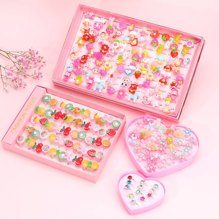 3周岁-6周岁儿童节礼物配饰水钻宝石饰品公主玩具女孩7-10岁