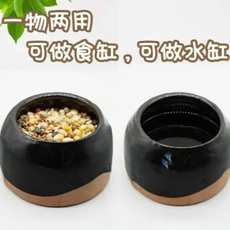 鸽子陶瓷食槽6装