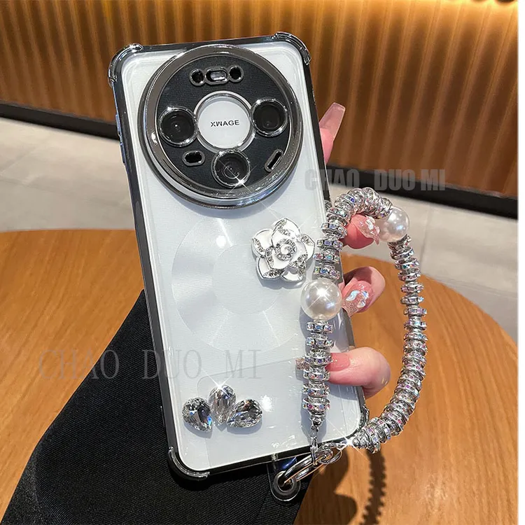 潮多米适用华为mate80手机壳mate80pro新款女max透明气囊防摔套