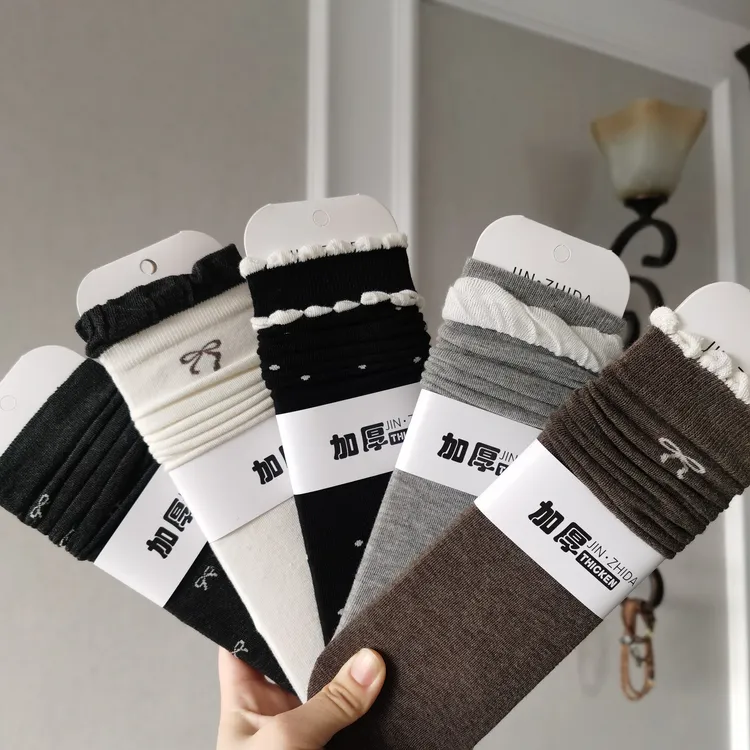 【新款】先选款 再下单 堆堆袜（会有线头 介意不拍）