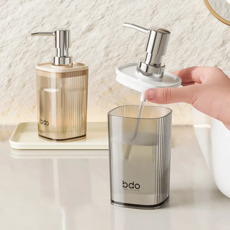 分装瓶按压式洗发水沐浴露空瓶高级旅行便携乳液家用洗洁精按压瓶