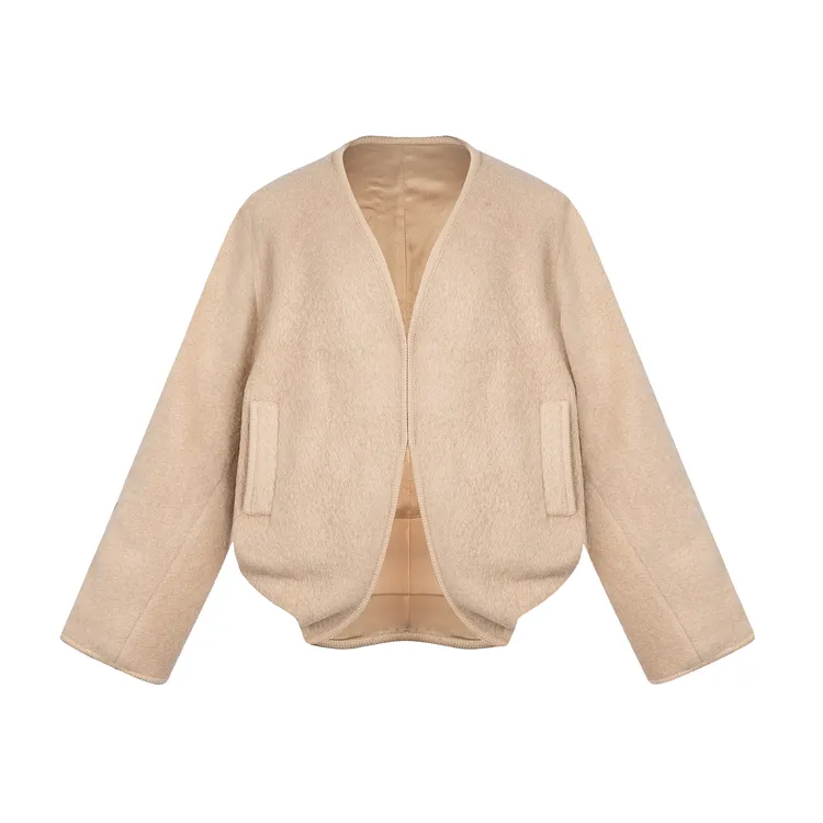 Mardialab 逆旅（NOMAD）双色阔版羊毛夹克通勤休闲外套P199