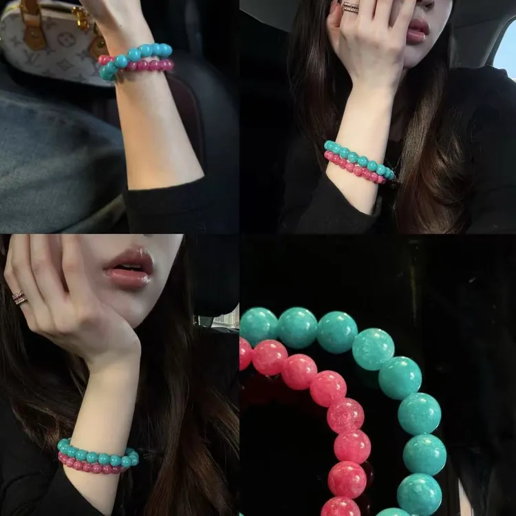 铜合金手链 冰珠串珠天河手串