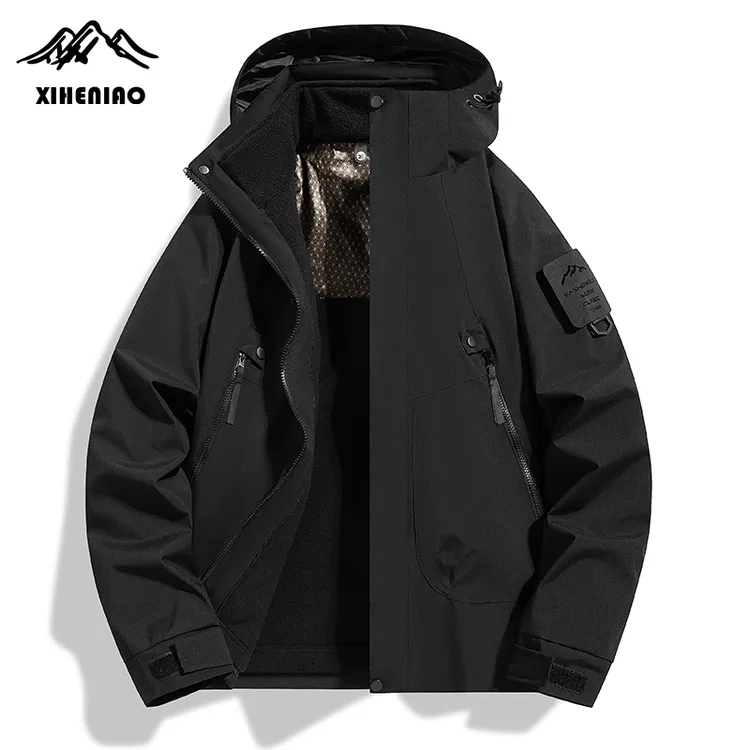希和鸟进藏冲锋衣三合一外套秋冬户外男女登山服防风防水加绒情侣