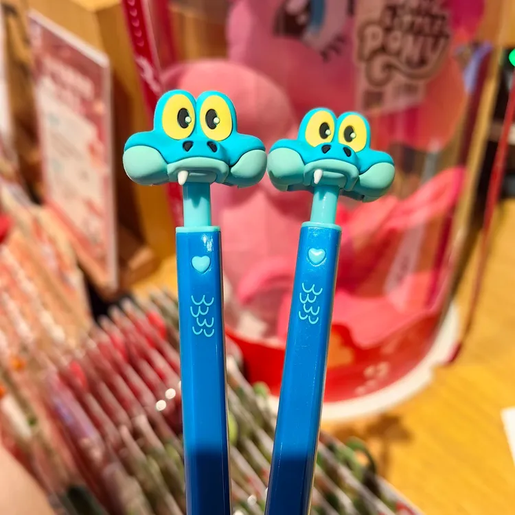 卡通动物城新款周边高颜值盖瑞蛇按压圆珠笔解毒笔创意小众送朋友