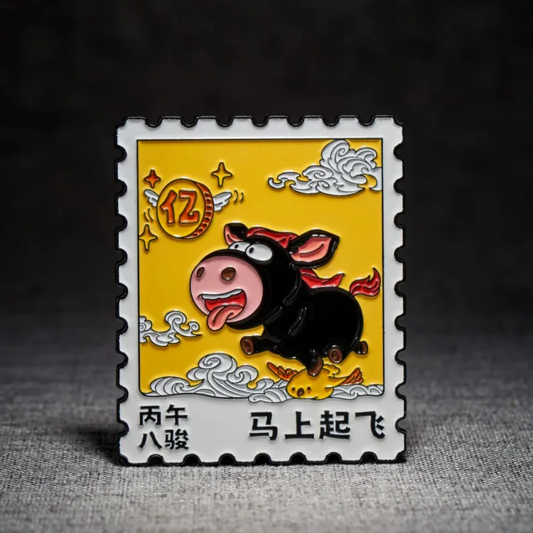 丙午八骏好运加马马年文创冰箱贴生肖收藏送礼送朋友吉祥物