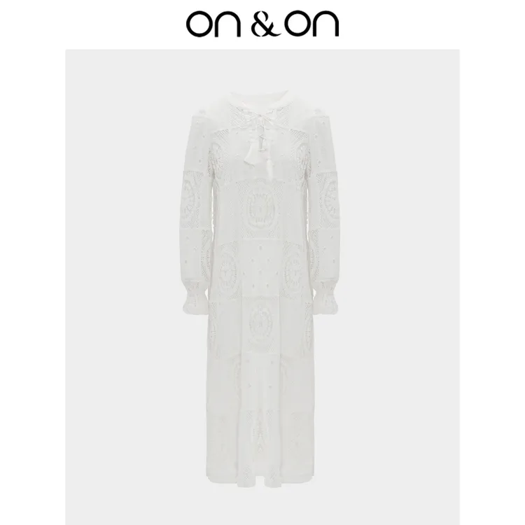 ON&ON/安乃安秋慵懒风波西米亚度假风品质女款连衣裙-N4SA1623206