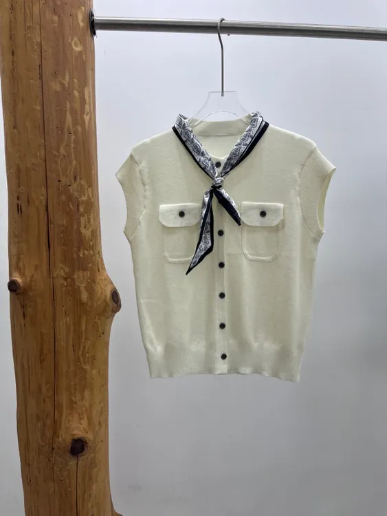 宽松型常规夏季拼接秋季毛针织衫小香风春日慢人风