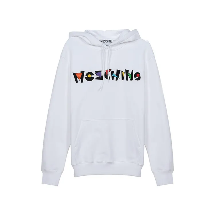 未使用 Moschino/莫斯奇诺 女士连帽长袖卫衣运动衫 EJ1705 0527