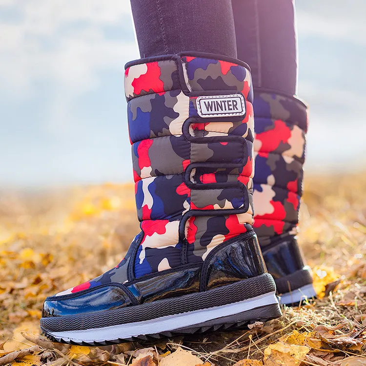 【直播福利】加厚情侣高筒女款雪地靴冬季加绒防滑休闲棉鞋