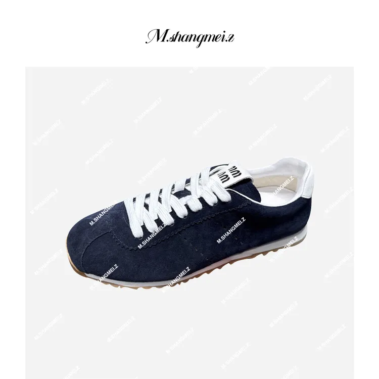 M.SHANGMEI.Z/沐熙美大哥洋气百搭舒适透气圆头运动板鞋F05290