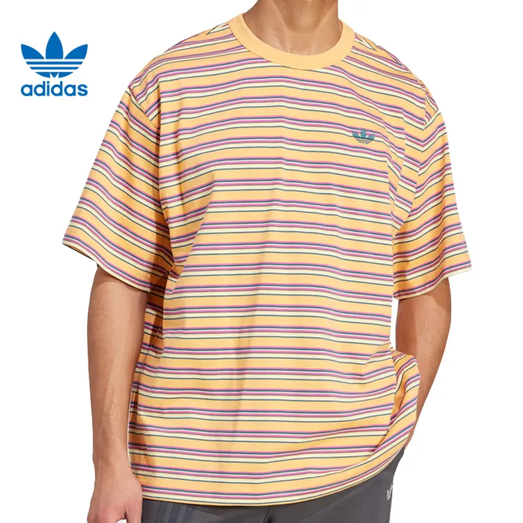 【法雅体育】adidas阿迪达斯三叶草夏季男子运动休闲短袖T恤KB8356