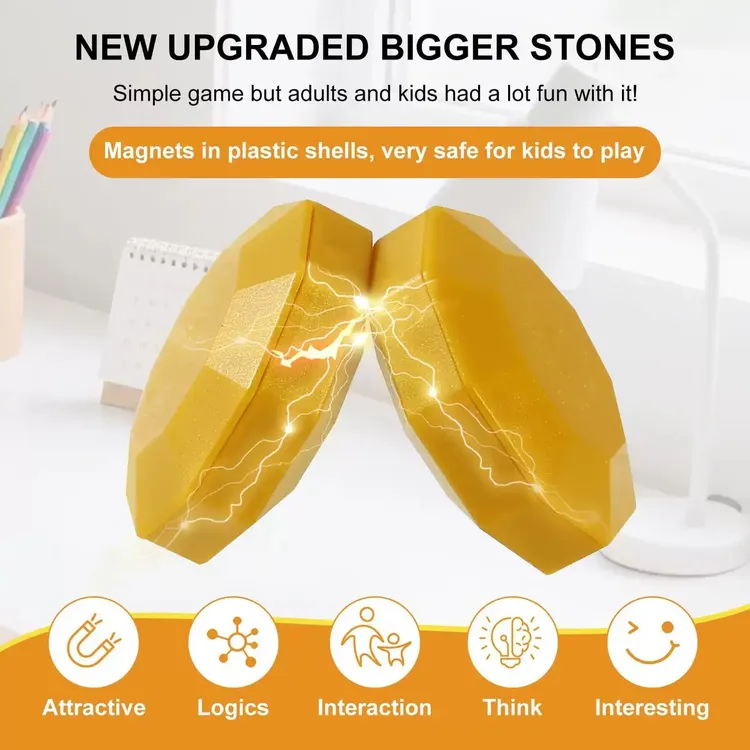 跨境新品temu金色磁性棋子磁力吸引对战国际棋盘游戏益智桌游外贸