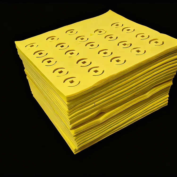 麻钱纸拜拜纸老黄纸打眼纸草纸古币铜钱纸方形