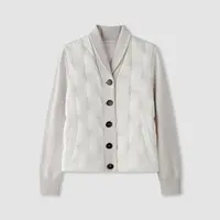 【冬姐自主品牌】VOR 羊绒鹅绒拼接外套100%羊绒90白鹅绒 V25300422