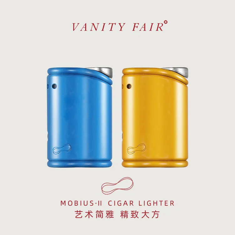 VANITYFAIR雪茄打火机 MOBIUS-Ⅱ 三合一烟托钻刀变温直冲打火机