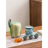 腾龙盛世旅行茶具适合车载露营使用
