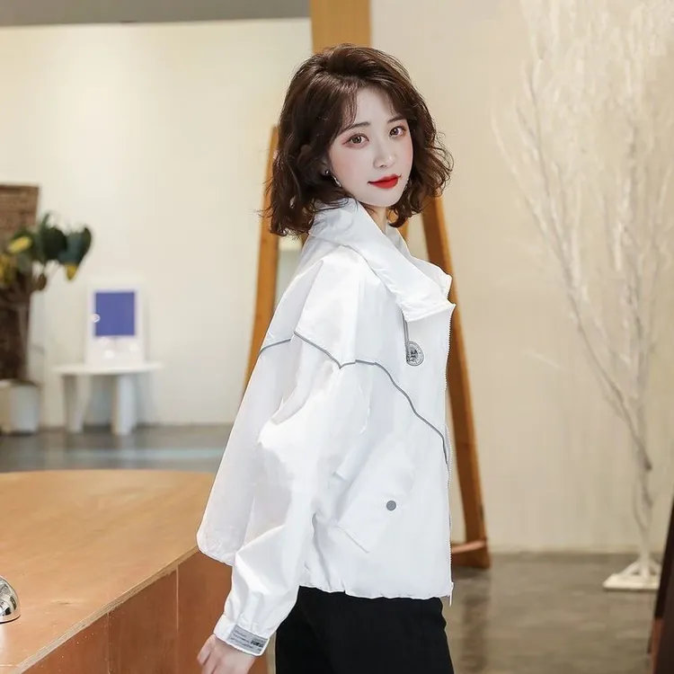 薄款外套2025新款春秋女韩版外套小香风时尚百搭宽松短款外套ins