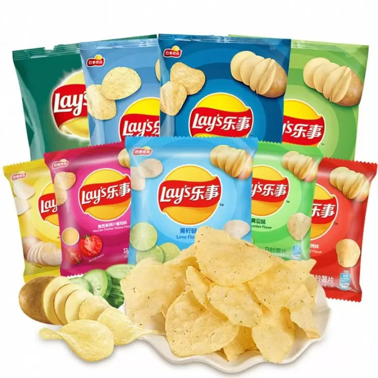 【2025-7~8月到期】乐事原切薯片23g袋膨化食品