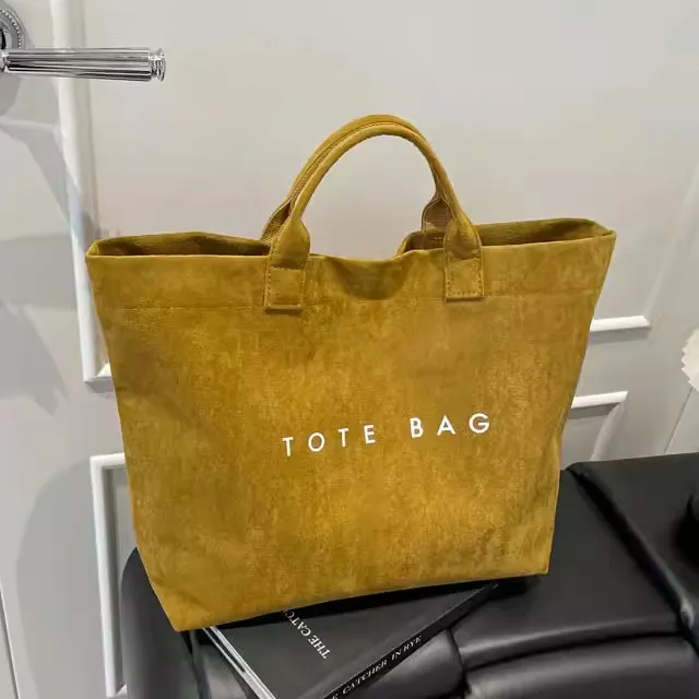 小众设计大容量手提包包女2025秋冬新款休闲百搭手拎包通勤托特包