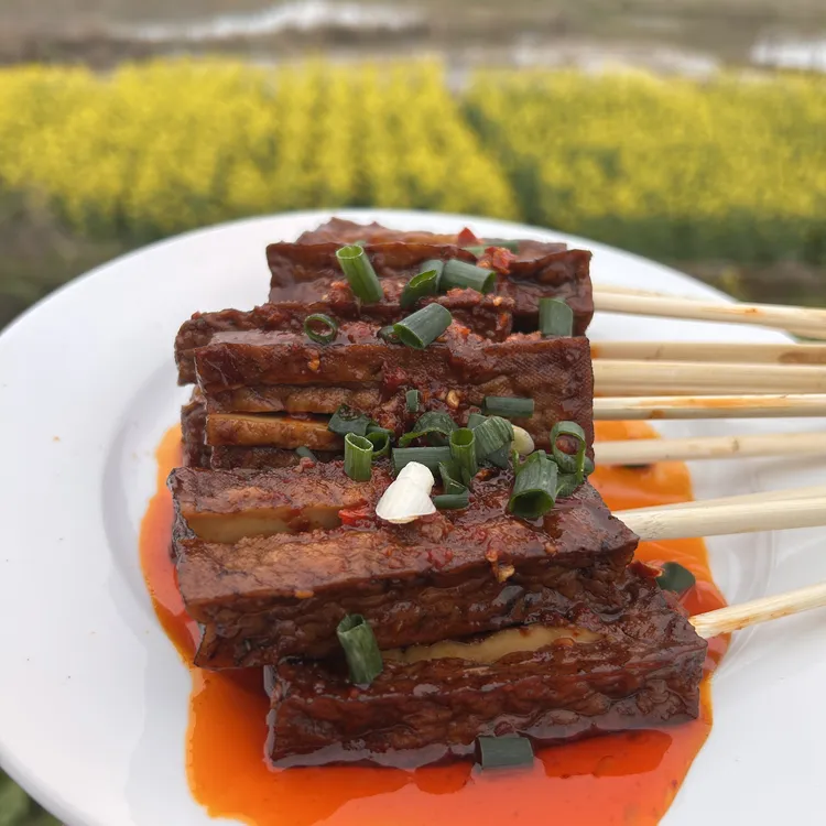湖南邵阳特产武冈香干卤豆腐开袋即食凉拌炒菜卤香干赠辣椒酱
