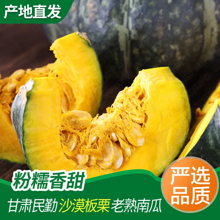 甘肃民勤沙漠软糯香甜味宝宝辅食贝贝新疆贝贝南瓜