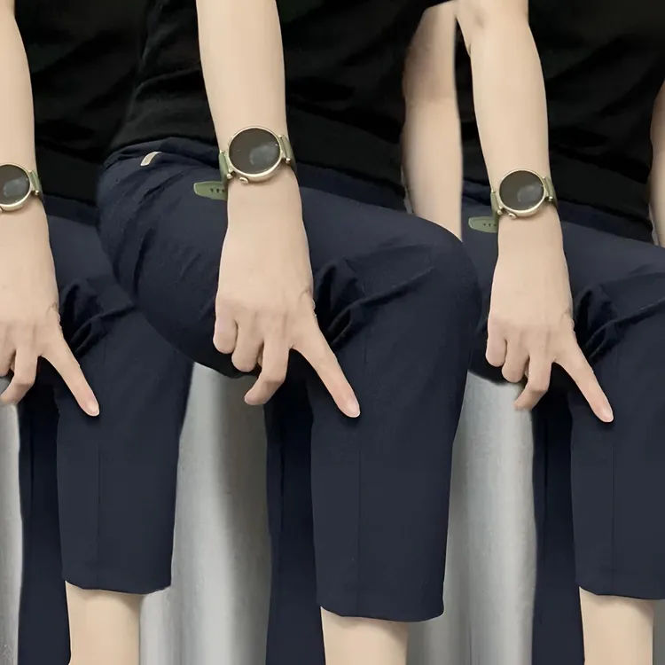 2025春夏秋新款萝卜裤女显瘦百搭牛奶丝速千布哈伦高腰宽松小脚裤