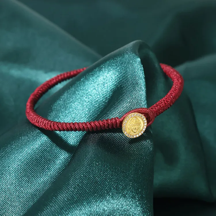 18K金扎基拉姆红绳双12好物