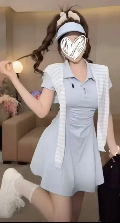 “小马套裙”披肩三件套套装 连衣裙+打底裤+披肩